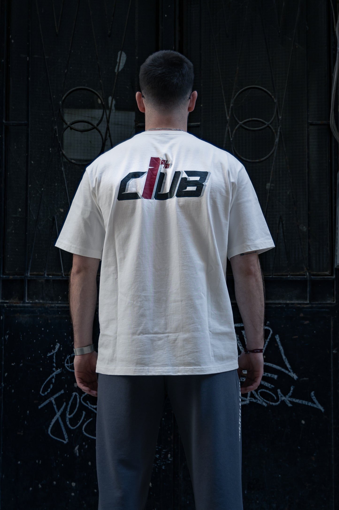 1% CLUB oversized t-shirt