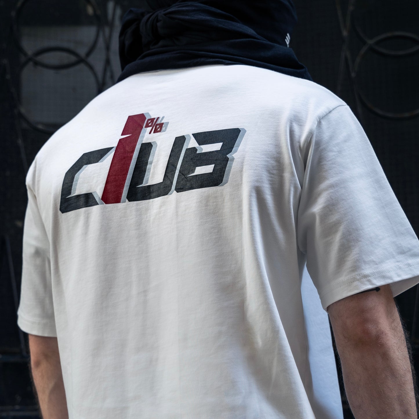 1% CLUB oversized t-shirt