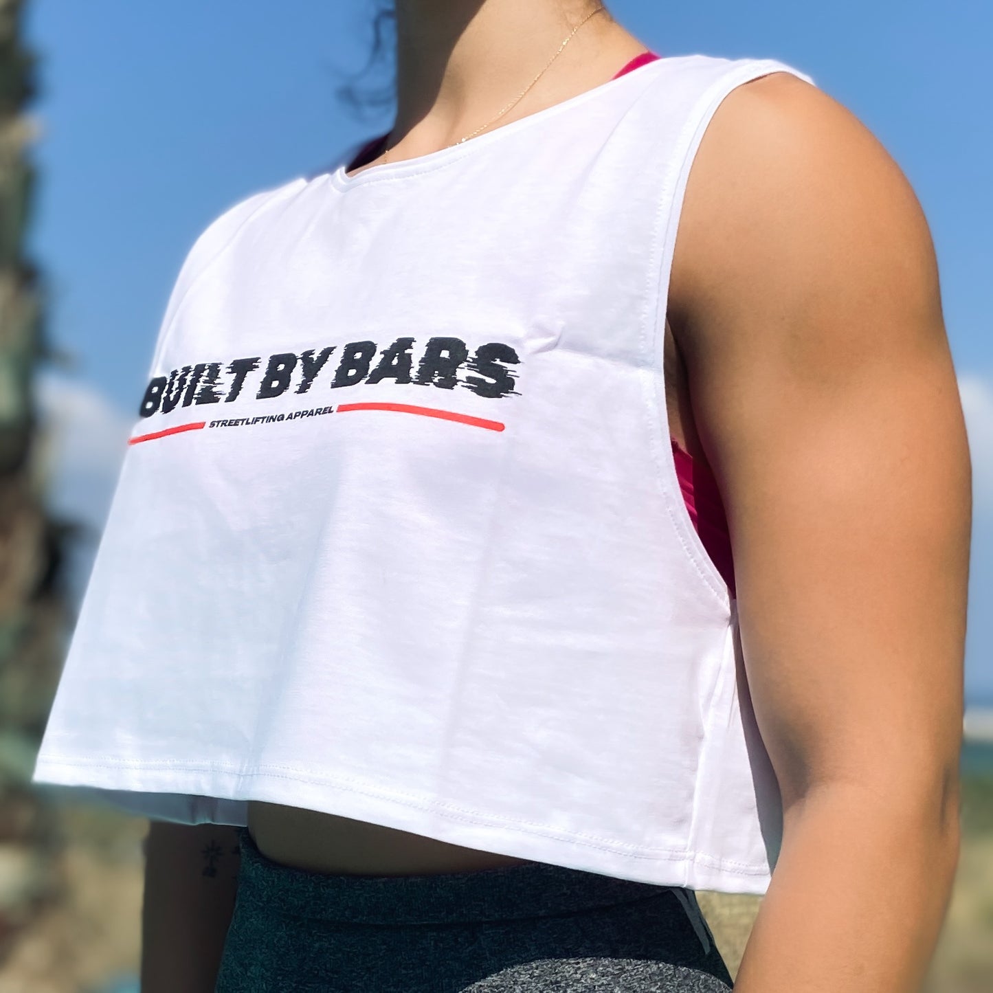 Built By Bars cropped tank top